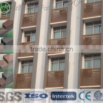 wood plastic composite exterior wall cladding panel