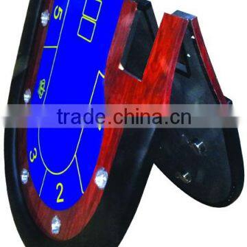 High quality Black Jack foldable poker table,hot-sale poker table