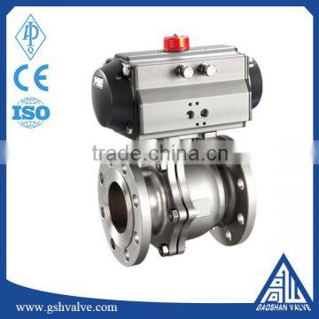 China Supplier DN25 Flange 304 Stainless Steel Ball Valve photo-3