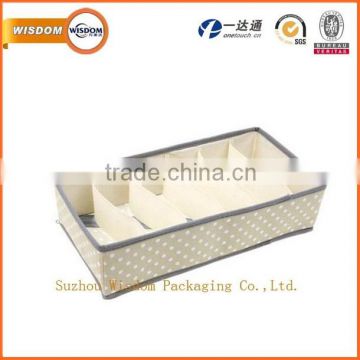 decorative folding non woven storage box