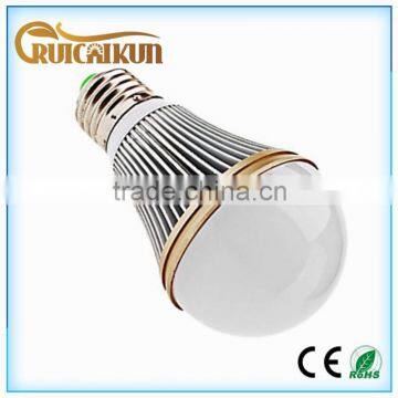 China Shenzhen CE ROHS 85-265v Aluminum bulb 7w 12v led bulb e27