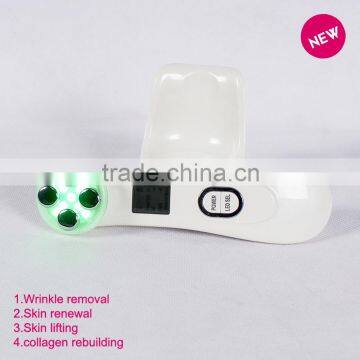 rf Skin Whitening Face Machine for Women,red Blue Yellow Dpl Led Light Therapy, no Need Mesotherapy Skin Whitening Machine photo-4