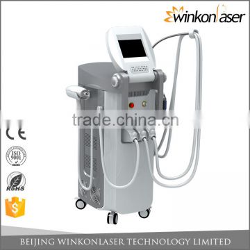 For salon multifunction 4 in 1 beauty machine hair removal nd yag tattoo removal