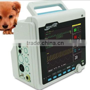 Carejoy Multi parameter veterinary/vet Patient Monitor ecg tem spo2 with thermal printer