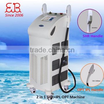 Vertical permanent hair removal SHR IPL epilation beauty machine