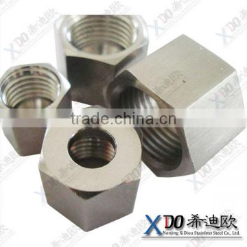 alloy X-750 / GH4145 /2.4669 stainless steel fasteners hex thick nut