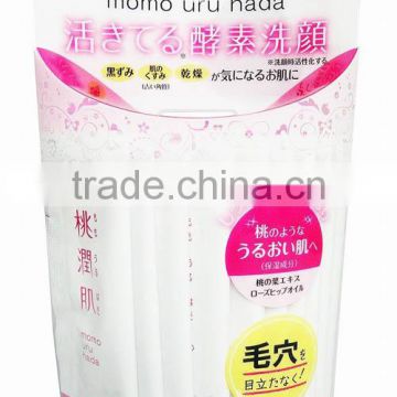 Momo Uru Hada Enzyme Face Washing Powder Japan Made 32 Packet