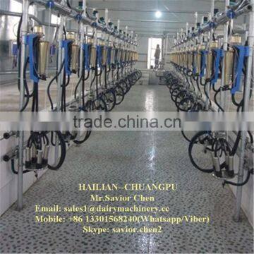 Cow Farm Equipment Milking Equipments , Milking Parlor System