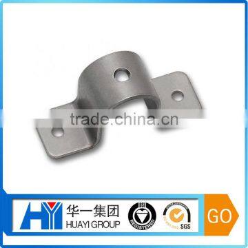 OEM high precision fabrication round stamping galvanized steel mounting plate for pipes