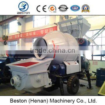 Electric and Diesel Type Concrete Pump With Drum,20m3 to 90m3 Concrete Mixer With Pump for Sale photo-2