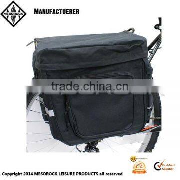 Bicycle Black Twin/Double Rear Pannier Bag