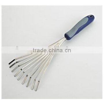 ISO9001 611618 14-3/4" Stainless steel hand rake