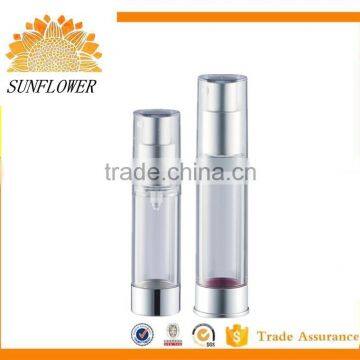 Professional Manufacturer Supplier Pet Airless Bottle Airless Pump Bottles