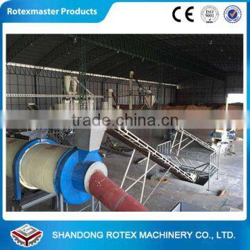 [ROTEX MASTER] High Humidity Rotary Drum Dryer Sawdust Wood Chips Rotary Dryer Price photo-5