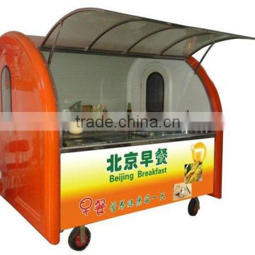 Multifunction Mobile Crepe Cart hot plate mobile trailer coffee truck