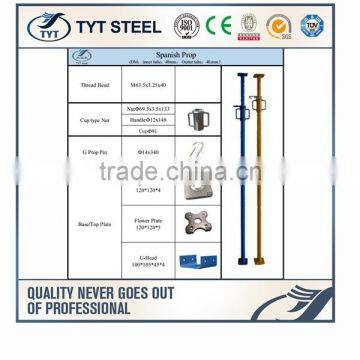 Construction Jacks Q235 Shoring Steel Prop Construction Used Adjustable Steel Prop Scaffolding photo-4