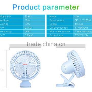 Clip on Fan.Quietness Fans.Portable Clip to Baby Stroller photo-6