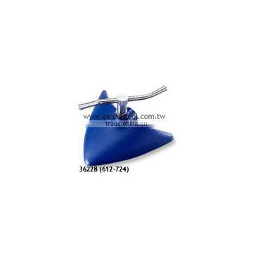 Rotary Brass 2-Arm Sprinkler With Triangle Metal Base / Taiwan