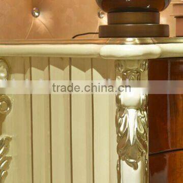 European Style Luxury Chest of Drawers, Parquet Pattern Wooden Cabinet, Living Room Cabinet With Drawers (BF01-ML044) photo-3