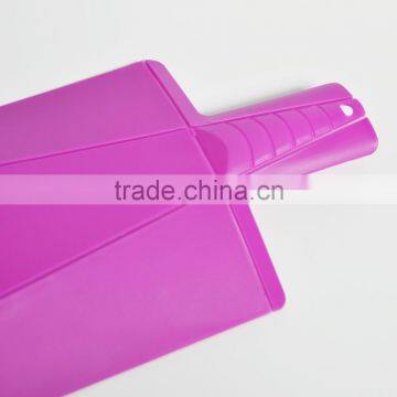 Factory Direct Plastic Folding Chopping Board With Customized Color photo-5