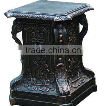 Factory direct antique cast iron planters base HS-BASE-97