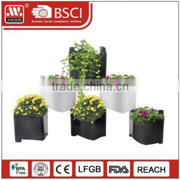 2016 new China supplier plastic garden flower plant pot