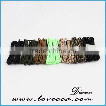 Shoelace Can Make Fire , Nylon Rope Round Colorful Firestarter Shoelace for Climbing photo-6