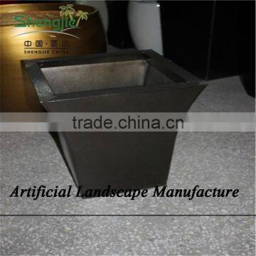 SJZJN 2644 Square Plant Pots for Wholesale Outdoor Use Fiberglass Plant Pots Garden Pots photo-2