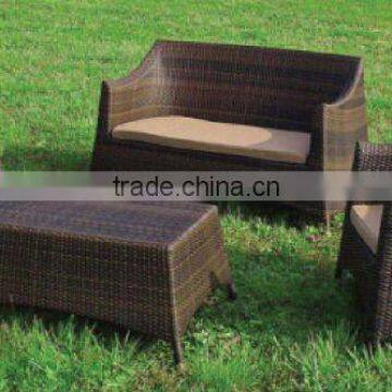 Plastic PVC rattan sofa wicker sofa set