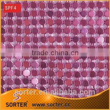 Decorative Pink Metal Sequin Cloth Wedding Backdrops photo-2