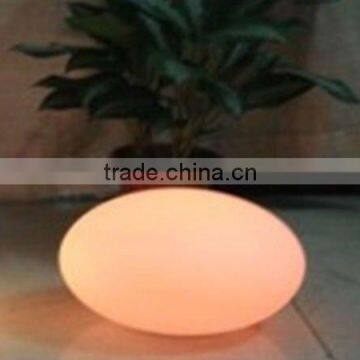 Cone shape plastic led lawn lantern