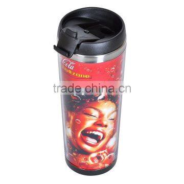 With Customized Removable Paper Double Wall Stainless Steel Tumbler photo-2