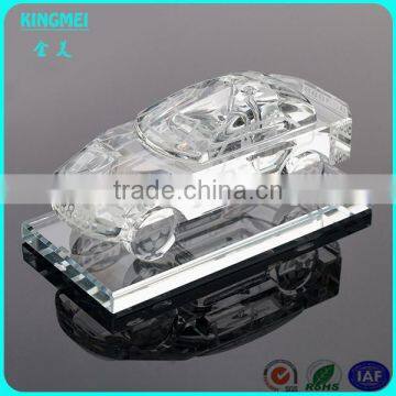 3d Laser Crystal Craft Model Car & Clear Blue Crystal Craft Model Car photo-3