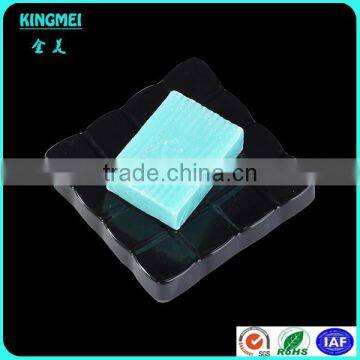 Clear square plastic soap dish plastic crystal soap plate