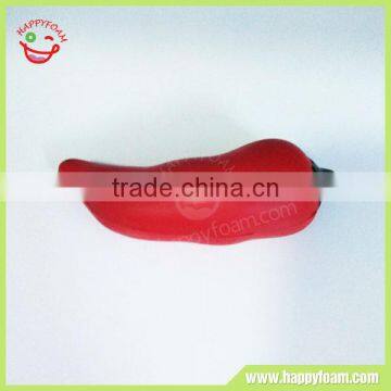 Hot Chili Pepper Soft PU foam material squishy slow rising stress balls