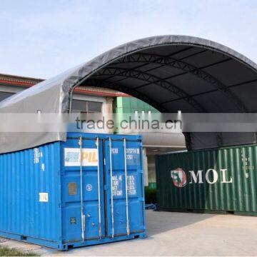 Double Trussed Container Shelter , Portable Storage Shelter , Warehouse Tent photo-3