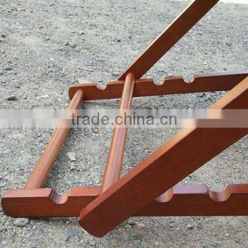 Folding Leisure Chaise Lounge Wooden Beach Chair photo-5