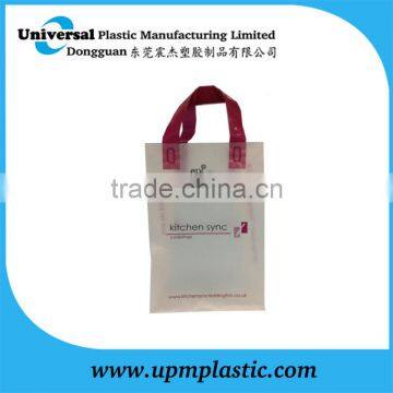 Hot Sale Soft Loop Handle pe Plastic Bag for Cookshop photo-2