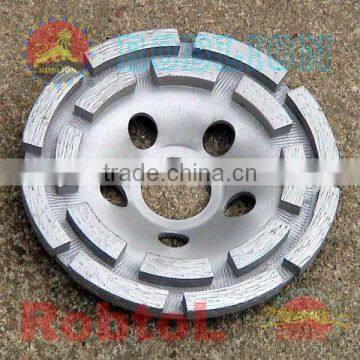 Double Row Diamond Grinding Cup Wheel for Concrete (COPD)