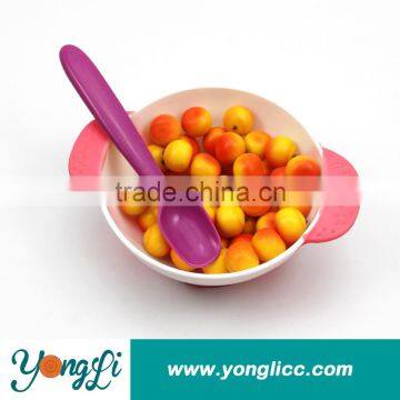 Baby Product Various Colors Hot Sell Silicone Training Spoon