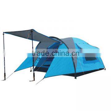 Outdoor Camping Double Layer 3-4 Person Family Water Proof Tent photo-2