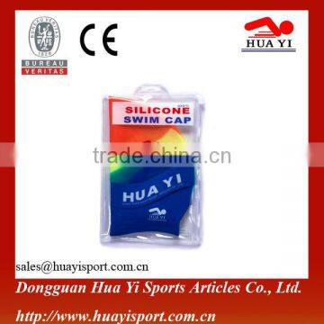 Trade Assurance Contoured Men Reversible Ear Guard Swim Hat photo-3