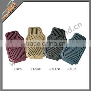 Car floor mat of PVC