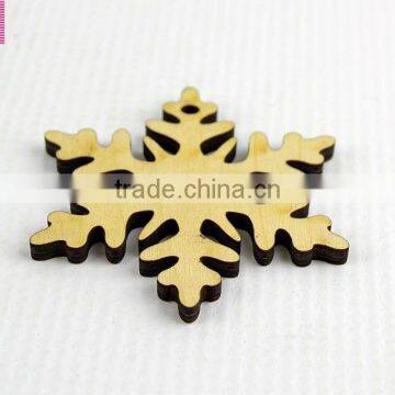 Wood Snow Slices for Christmas Tree Decoration photo-2