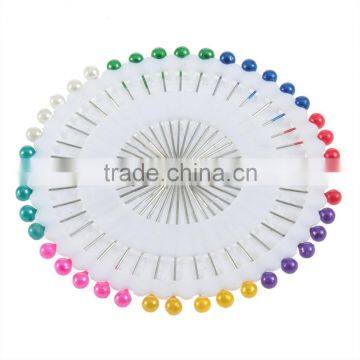 480pcs/Set Multi Colour Round-Head Fau Pearl Decorating Pin Dressmaking Sewing Pin Craft Tool photo-2