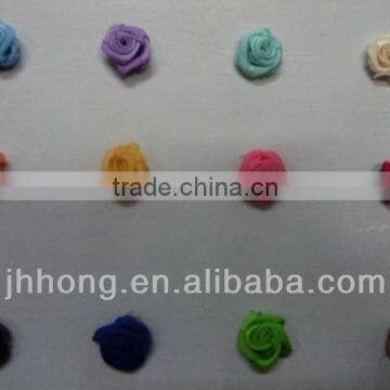 Fabrics accessories rose flower for the decoration of shoes/clothes/hair accessory