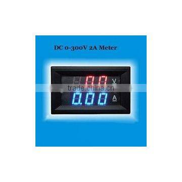 Hot Sales DC 0-300V Digital Display 2A Led Dual Meter