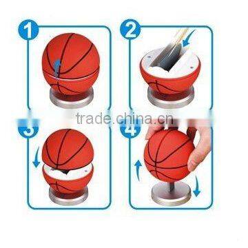 GP477 Basketball toothpick stand ,toothpick holder