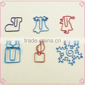 Facoty Supply Christmas Gift Box Shape Metal Paper Clips photo-6
