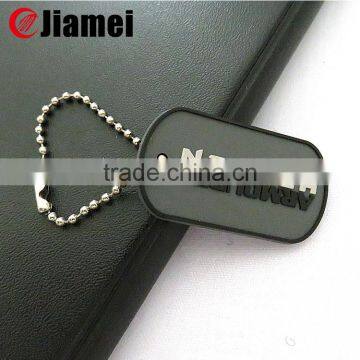 2d custom shaped soft pvc rubber name keychains